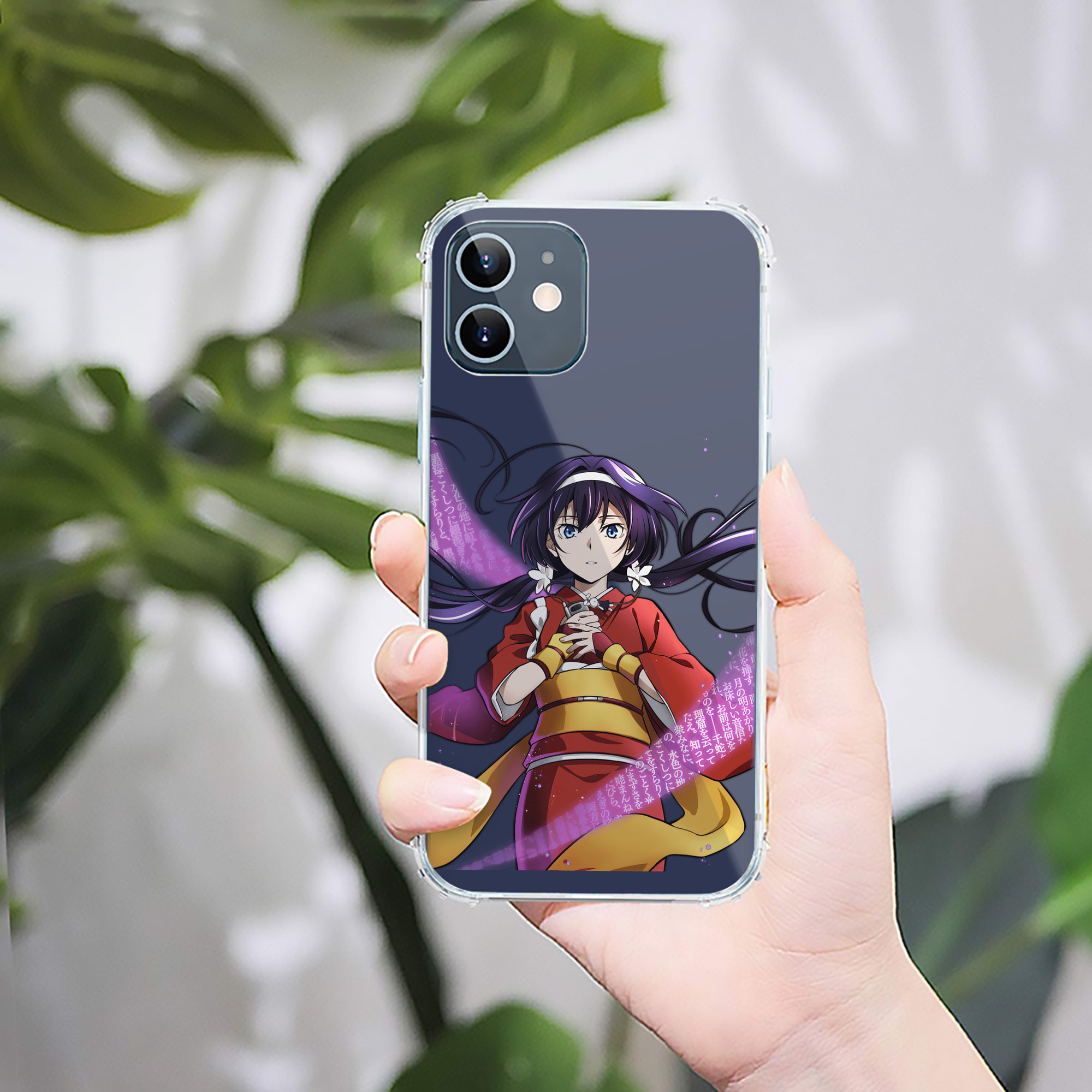 （画像用） 文豪ストレイドッグス Bungo Stray Dogs 【iPhone 12シリーズ対応】透明スマホケース（クリアソフトケース）